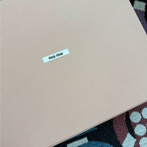 Miu Miu Empty Gift Box